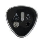 Maaleo 26046 Elektrické orezávátko na 2 ceruzky, čierne