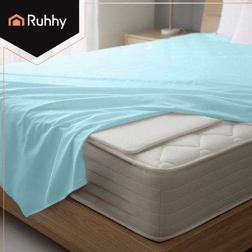 Ruhhy 26201 Elektrická vyhrievacia deka s reguláciou teploty 150 x 80 cm, biela