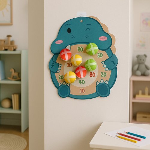 ISO 26333 Strelecká súprava na dinosaurov s terčom