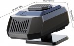 Verk 10165 Mini ohrievač čelného skla 12V/200W