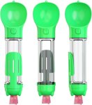 Verk 19500 Prenosný dávkovač vody a krmiva pre domáce zvieratá, zelený