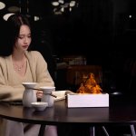 Verk 24647 Aroma difuzér a zvlhčovač vzduchu s imitací plamene, bílý