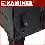 Kaminer 26400 Elektrická krbová kamna s funkcí vytápění, 2000W