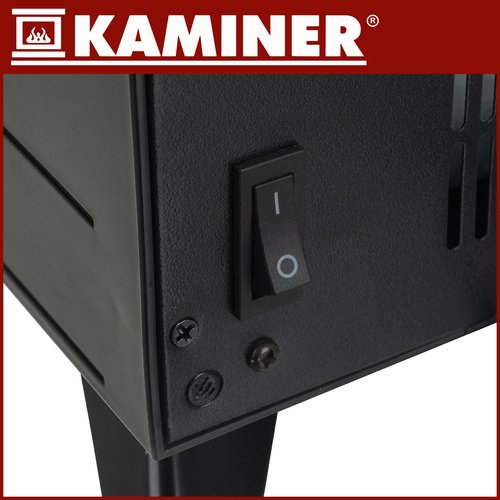 Kaminer 26400 Elektrická krbová kamna s funkcí vytápění, 2000W