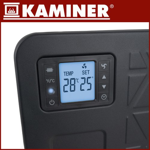 Kaminer 26403 Horkovzdušný konvektor s WiFi, 2300W, černý