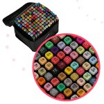 KIK KX5123 Sada oboustranných fixů 120 ks