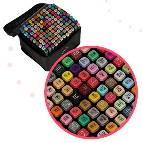 KIK KX5123 Sada oboustranných fixů 120 ks