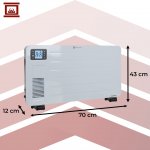 Kaminer 26402 Horkovzdušný konvektor s WiFi, 2300W, bílá