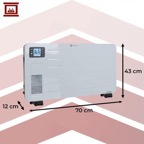 Kaminer 26402 Horkovzdušný konvektor s WiFi, 2300W, bílá