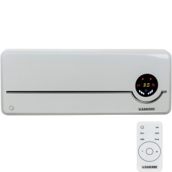 Kaminer 26389 Nástěnný teplovzdušný ventilátor Airo s Wifi, 2000 W, bílá  