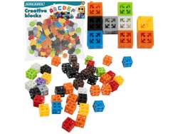 Kruzzel 26377 Kreativní 3D stavebnice 2 x 2 cm, 160 dílků