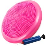 Verk 14210_R Podložka gumová šošovka s výstupkami, hustilka, 32cm ružová