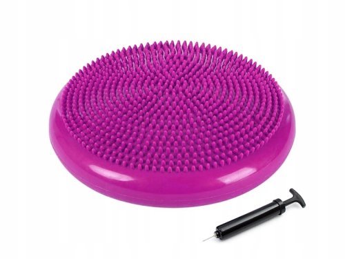 Verk 14210_R Podložka gumová šošovka s výstupkami, hustilka, 32cm ružová