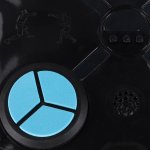 KIK KX3006 Elektronický boxovací nástěnný terč s rukavicemi, Bluetooth, černý