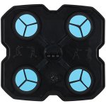 KIK KX3006 Elektronický boxovací nástěnný terč s rukavicemi, Bluetooth, černý