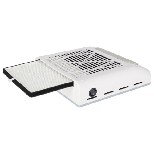 KIK KX2978 Odsávač prachu na nechty 80 W, biely