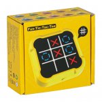 KIK KX2994_1 Elektronická hra Piškvorky, prenosná konzola, modrá