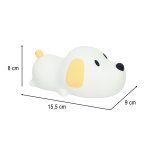 KIK KX3689 Noční RGB lampička dotyková pejsek 1200mAh, USB 