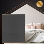 Ruhhy 24427 Záťažová antistresová deka 10 kg, 200 x 220 cm sivá