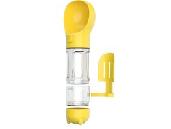 Verk 19500 Přenosný dávkovač vody a krmiva pro domácí mazlíčky, žlutý