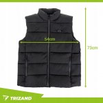 Trizand 26540 Elektricky vyhrievaná unisex vesta, veľkosť M, čierna