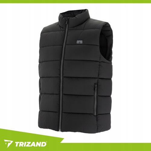 Trizand 26541 Elektricky vyhřívaná vesta unisex, USB vel. L, černá