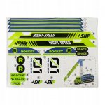 ISO 26527 Nákladní TIR s garáží a skluzavkou + 6 autíček