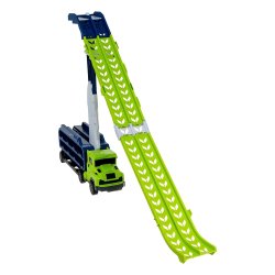 ISO 26527 Nákladní TIR s garáží a skluzavkou + 6 autíček