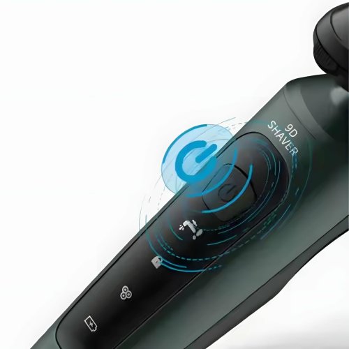 APT DA235A Zastřihovač vlasů a vousů 3 v 1, zelený