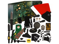 ISO Adventní kalendář pro muže 2025, zeleno-zlatý 