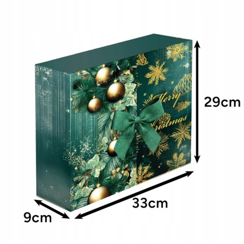 ISO Adventní kalendář pro muže 2025, zeleno-zlatý