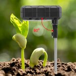 APT DA415 Digitální měřič vlastnosti půdy 6 v 1, černý