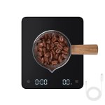 APT DA457 Digitální váha na kávu s časovačem 3kg, černá