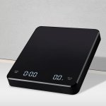 APT DA457 Digitální váha na kávu s časovačem 3kg, černá