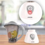 MalPlay Detský mixér s ovocím a svetelnými efektmi 23 cm, biely