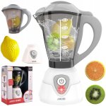 MalPlay Detský mixér s ovocím a svetelnými efektmi 23 cm, biely