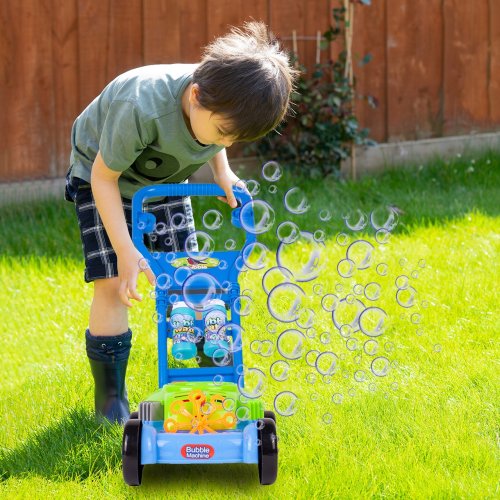 MalPlay Bublifuková sekačka Double Bubble, modrá