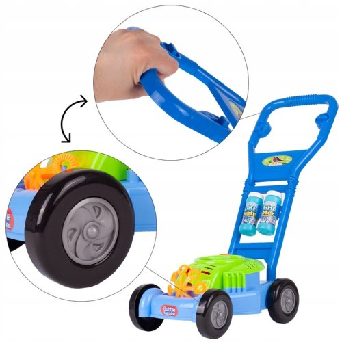 MalPlay Bublifuková sekačka Double Bubble, modrá