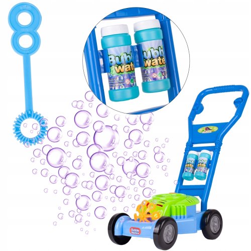 MalPlay Bublifuková sekačka Double Bubble, modrá