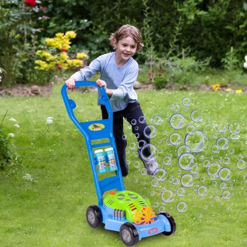 MalPlay Bublifuková sekačka Double Bubble, modrá