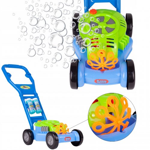 MalPlay Bublifuková sekačka Double Bubble, modrá