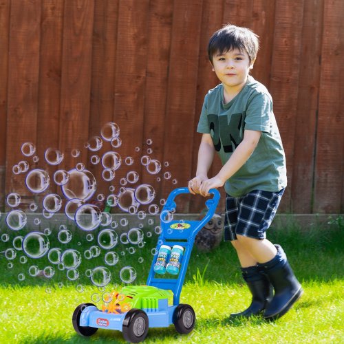 MalPlay Bublifuková sekačka Double Bubble, modrá