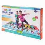 MalPlay Detská hracia podložka piano 130 x 48 cm