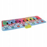 MalPlay Detská hracia podložka piano 130 x 48 cm
