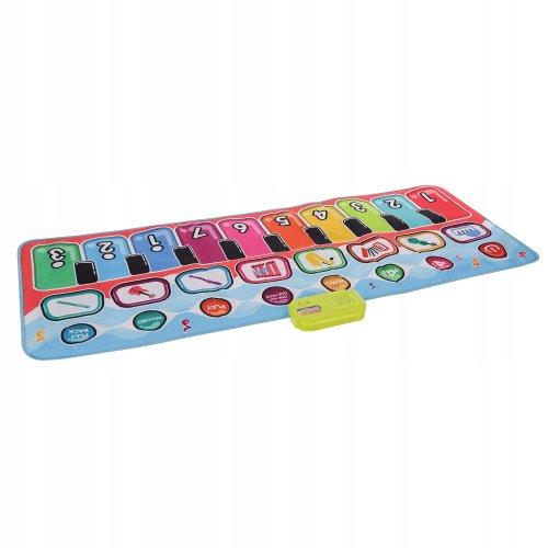 MalPlay Detská hracia podložka piano 130 x 48 cm