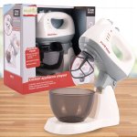 MalPlay Dětský kuchyňský mixér na baterie se světlem a zvukem, bílý