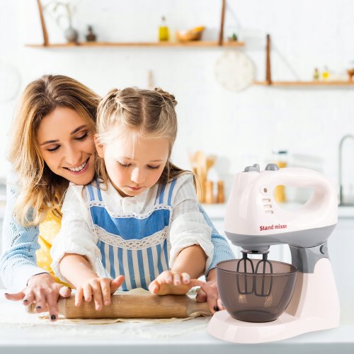 MalPlay Dětský kuchyňský mixér na baterie se světlem a zvukem, bílý