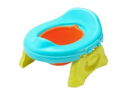 MalPlay Turistický přenosný nočník, nástavec na WC a miska 3 v 1