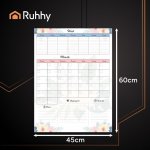 Ruhhy 26716 Magnetický plánovač na lednici 60x45 cm s fixem