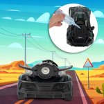 MalPlay RC Road Master 1:20 s dymovým efektom a LED svetlami, čierny